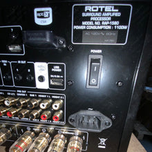 Load image into Gallery viewer, Rotel RAP - 1580 Surround Amplified Processor - Black