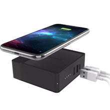 Load image into Gallery viewer, Mophie Powerstation Hub 18W Fast Charge 6000mAh Q Wireless Charging (401102474)