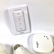 Load image into Gallery viewer, Sengled Color Changing Bulbs 8 Pack Starter Kit with Smart Switch & Hub A19