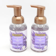 Load image into Gallery viewer, Beloved Love Beauty and Planet Foaming Hand Wash (Lavender & Chamomile Tea) 8 oz