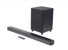 Load image into Gallery viewer, JBL Bar 5.1 Soundbar with Built-in Virtual Surround 10" Wireless Subwoofer "READ
