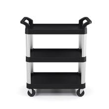 Load image into Gallery viewer, Suncast Commercial 3-Tier Heavy Duty Work Cart - Holds up to 300 Lbs - Ideal for