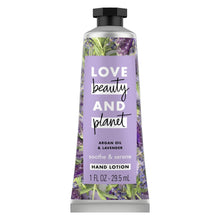 Load image into Gallery viewer, Love Beauty and Planet Hand Lotion (Coconut Argon Oil & Lavender) 1 fl oz