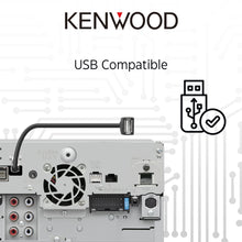 Load image into Gallery viewer, Kenwood DMX1037S 10.1" High Definition Car Stereo Receiver with Capacitive Touch