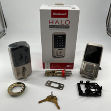 Load image into Gallery viewer, Kwikset Halo Touchscreen Wi-Fi Enabled Smart Lock Satin Nickel