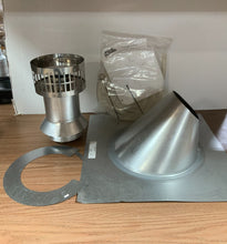 Load image into Gallery viewer, Metal Fab RTG20211 3" x 5" Vertical Concentric Termination Vent Kit, Stainless
