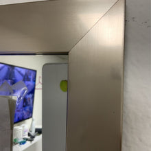 Load image into Gallery viewer, Framed Mirror 30X72 Satin Nickel flat
