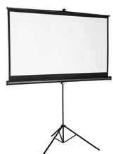 Load image into Gallery viewer, Insignia™ - 75" Tripod Projector Screen - Black/White
