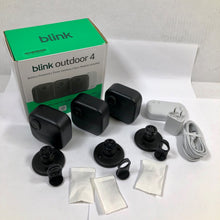 Load image into Gallery viewer, Blink Outdoor 4 Wireless Security Camera - Sync Module Core Included (3 Cameras)