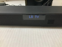 Load image into Gallery viewer, LG Wireless Channel Sound Bar SN4A 2.1 with DTS Virtual:X no power adapter READ