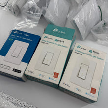 Load image into Gallery viewer, Lot of 20 Smart Wi-Fi Light Switches & Dimmers - Mix Lot - Tested