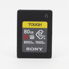 Load image into Gallery viewer, Sony 80GB CFexpress Type A TOUGH Memory Card (CEA-G80T)
