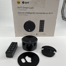 Load image into Gallery viewer, August Wi-Fi Smart Lock + Smart Keypad Matte Black 4th Gen.