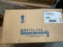 Load image into Gallery viewer, Metal Fab RTG20211 3" x 5" Vertical Concentric Termination Vent Kit, Stainless