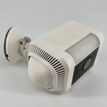 Load image into Gallery viewer, Ring - Spotlight Cam Plus Outdoor/Indoor Wireless 1080p Battery Camera - White