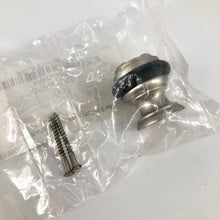 Load image into Gallery viewer, Brass Doorstop 1" 1/2" Brass Doorstop Brushed Nickel 216598