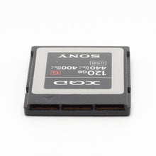 Load image into Gallery viewer, Sony Memory Card 120GB XQD G Series 440mb/s Read 400mb/s Write (QD-G120F/J)