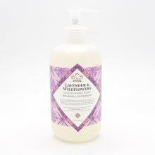 Load image into Gallery viewer, Nubian Heritage Liquid Hand Soap Relaxing & Nourishing (Lavender & Wildflowers)