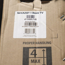 Load image into Gallery viewer, Sharp - 65" Class LED 4K Smart Roku TV (Model: 4T-C65DL7UR) Local pick up only