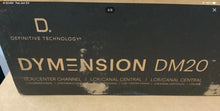 Load image into Gallery viewer, Definitive Technology Dymension DM20 Slim Center Channel Speaker (Open Box, new)