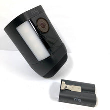 Load image into Gallery viewer, Ring Spotlight Cam Pro Advanced Outdoor Wireless Battery 1080p - Black No Mount