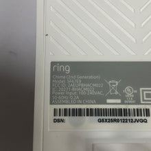 Load image into Gallery viewer, Ring Video Doorbell Wired Model 5AT3T5 HD and Chime