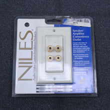 Load image into Gallery viewer, Niles Speaker Amplifier Convenience Outlet Model 5W-4D (Almond)