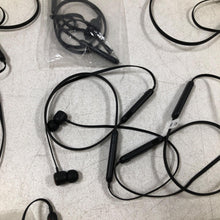 Load image into Gallery viewer, FOR PARTS LOT OF 15 Beats Flex Wireless Bluetooth Earbuds Earphones - Black/Whit