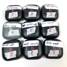 Load image into Gallery viewer, LOT OF 9 Beats Fit Pro Black A2578 Earbuds FOR PARTS ISSUES
