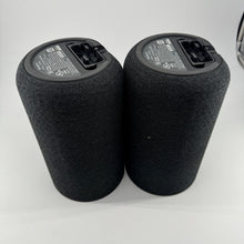 Load image into Gallery viewer, Sony SA-RS5 Active Rear Speakers Black SA-RS5 Left and Right w/ Power Adapters