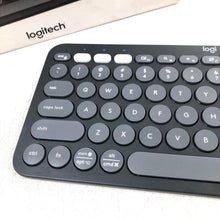 Load image into Gallery viewer, Logitech Pebble Keys 2 K380s, Multi-Device Bluetooth Wireless Keyboard Graphite