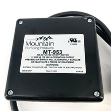 Load image into Gallery viewer, Mountain Plumbing MT953, Round, Brushed Nickel, Waste Disposer Air Switch