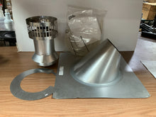 Load image into Gallery viewer, Metal Fab RTG20211 3" x 5" Vertical Concentric Termination Vent Kit, Stainless