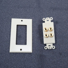 Load image into Gallery viewer, Niles Speaker Amplifier Convenience Outlet Model 5W-4D (Bone)
