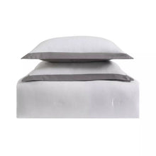 Load image into Gallery viewer, Truly Soft Everyday Hotel Border 7-Pc. Comforter Set - KING / CAL KING - Gray