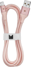 Load image into Gallery viewer, Modal 4' Lightnin to USB Charge/Sync Cable - Pink/Peach (Pack of 5)