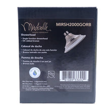 Load image into Gallery viewer, Mirabelle MIRSH2000GORB - 1.8 GPM Single Function Shower Head Oil-Rubbed Bronze