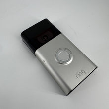 Load image into Gallery viewer, Ring 2nd Gen 5UM5E5 Silver & Black Night Vision 2-Way Talk 1080p Video Door Bell