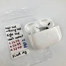 Load image into Gallery viewer, ISSUE Apple AirPods Pro 2nd Gen. Wireless Ear Buds Lightning - FIND MY