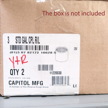 Load image into Gallery viewer, Capitol Mfg 3 in. Threaded Standard Galvanized Carbon Steel Coupling R/L