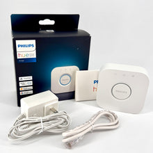 Load image into Gallery viewer, Philips Hue Bridge 2nd Generation 2.1 3241312018A w/ Accessories