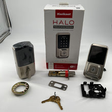Load image into Gallery viewer, Kwikset Halo Touchscreen Wi-Fi Enabled Smart Lock Satin Nickel