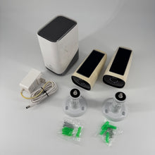Load image into Gallery viewer, EufyCam 3, 2-Outdoor Wireless 4K Solar Powered Security Cameras w/ HomeBase 3