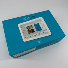 Load image into Gallery viewer, Amazon Echo Hub 8" Smart Home Control Panel with Alexa White Model G6A87E New