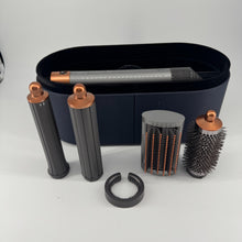 Load image into Gallery viewer, Dyson Airwrap Complete Multi-Styler Hair Dryer HS05 W/Attachments Nickel/Copper
