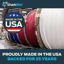 Load image into Gallery viewer, PEX Pipe 3/8 Inch x 100 Feet Blue Flexible Water Tubing SharkBite U855B100 PEX-B