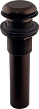 Load image into Gallery viewer, Monogram Brass Vessel Drain Sink 1-1/2" (MB331ORB) Oil Rubbed Bronze