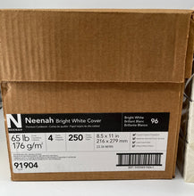 Load image into Gallery viewer, Neenah Printable Multipurpose Card 8.5" x 11" , 4 PACK (1 Box)