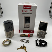 Load image into Gallery viewer, Kwikset Halo Touchscreen Wi-Fi Enabled Smart Lock Satin Nickel