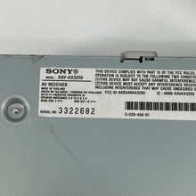Load image into Gallery viewer, Sony XAV‑AX3250 – 7" Touchscreen Receiver (ACCEPTABLE)